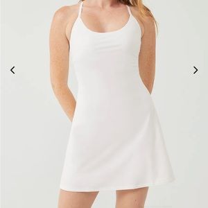 NWT Outdoor voices white exercise dress - S